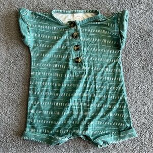 Lou Lou & Company Teal Bodysuit